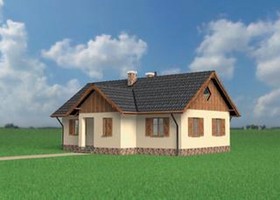 Elewacje projektu Jemioła