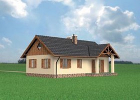 Elewacje projektu Jemioła