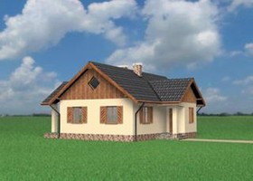 Elewacje projektu Jemioła