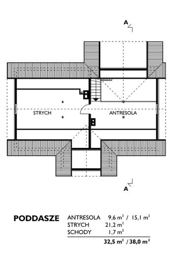 Rzut  projektu Jemioła