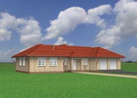Elewacje projektu Kamieniec