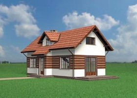 Elewacje projektu Kąkol