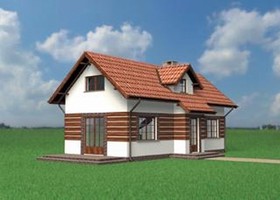 Elewacje projektu Kąkol