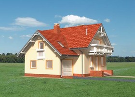 Elewacje projektu Koliba SZKP