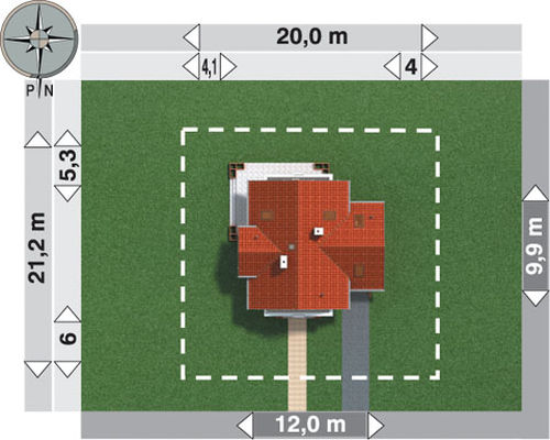 Działka projektu Koliba SZKP