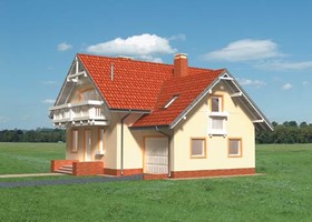 Elewacje projektu Koliba SZKP