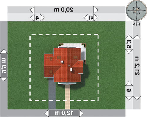 Działka projektu Koliba SZKP