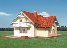 Elewacje projektu Koliba SZKP