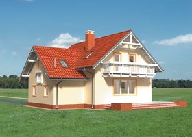 Elewacje projektu Koliba SZKP