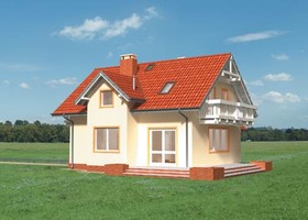 Elewacje projektu Koliba SZKP