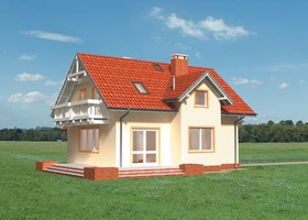 Elewacje projektu Koliba SZKP