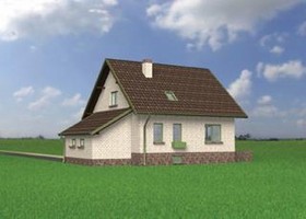 Elewacje projektu Lubczyk