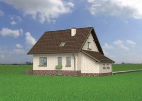 Elewacje projektu Lubczyk