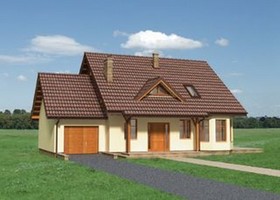 Elewacje projektu Maja