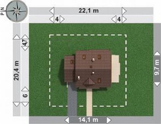 Działka projektu Maja