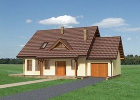 Elewacje projektu Maja