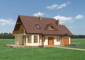 Elewacje projektu Maja