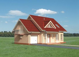 Elewacje projektu Majka Rex SZKP