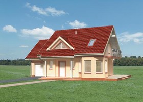 Elewacje projektu Majka Rex SZKP