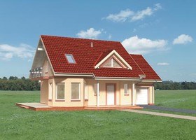 Elewacje projektu Majka Rex SZKP