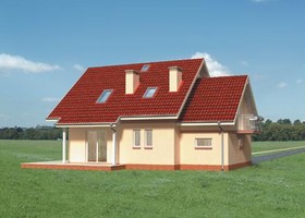 Elewacje projektu Majka Rex SZKP