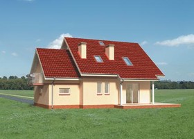 Elewacje projektu Majka Rex SZKP