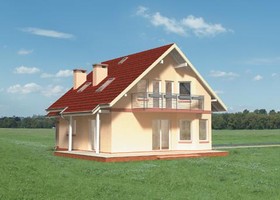 Elewacje projektu Majka Rex SZKP