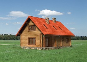 Elewacje projektu Motek