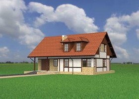 Elewacje projektu Perkoz