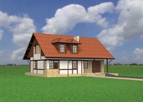 Elewacje projektu Perkoz