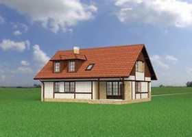 Elewacje projektu Perkoz