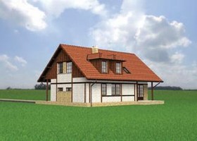 Elewacje projektu Perkoz