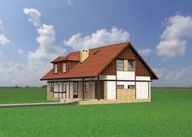 Elewacje projektu Perkoz