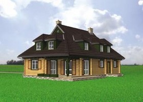 Elewacje projektu Sękacz
