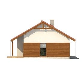 Elewacje projektu Gaja drewniana