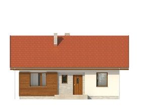 Elewacje projektu Gaja drewniana