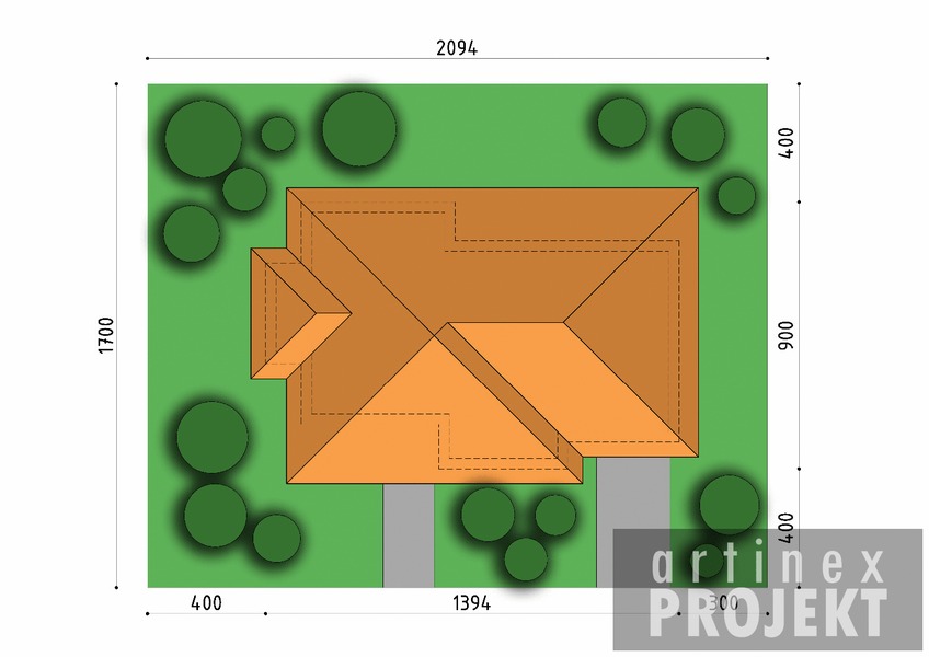 Działka projektu D144A
