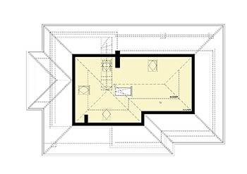 Rzut  projektu D144A