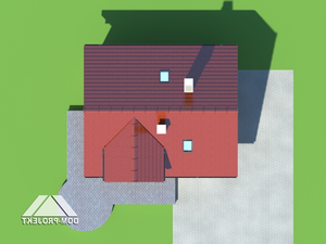 Działka projektu Grabie małe dw3