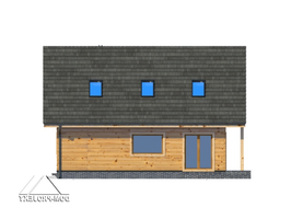 Elewacje projektu Gładyszów 32dws