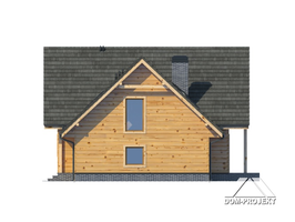 Elewacje projektu Gładyszów 32dws