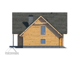 Elewacje projektu Gładyszów 32dws