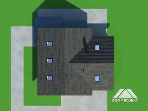 Działka projektu Gładyszów 32dws