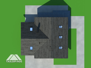 Działka projektu Gładyszów 32dws