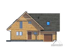 Elewacje projektu Gładyszów 32dws