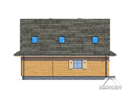 Elewacje projektu Jurgów średni dw