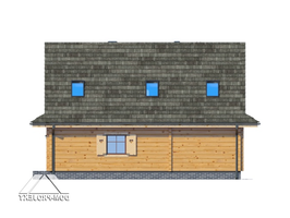 Elewacje projektu Jurgów średni dw