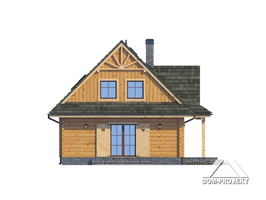 Elewacje projektu Jurgów średni dw