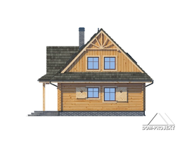 Elewacje projektu Jurgów średni dw