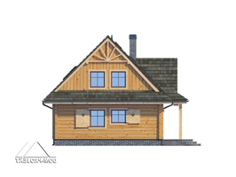 Elewacje projektu Jurgów średni dw